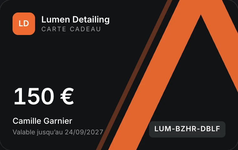 Une carte cadeau aux couleurs de l’atelier